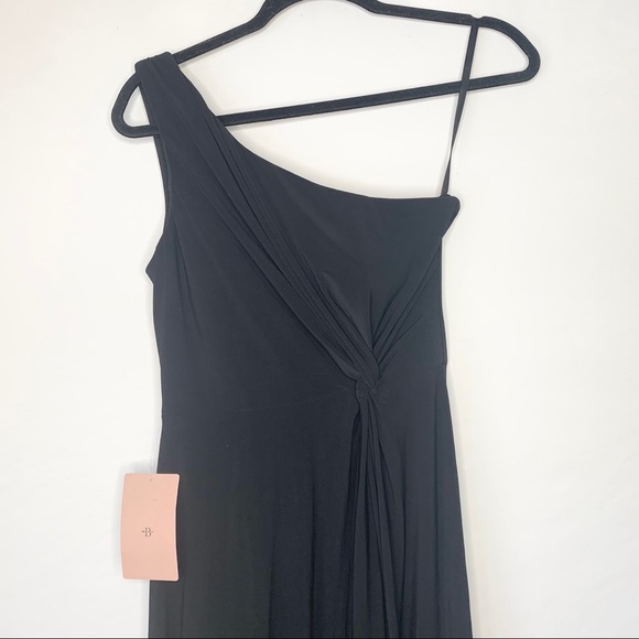 NWT Anthro BHLDN Brixen One Shoulder Maxi Dress - Picture 6 of 9